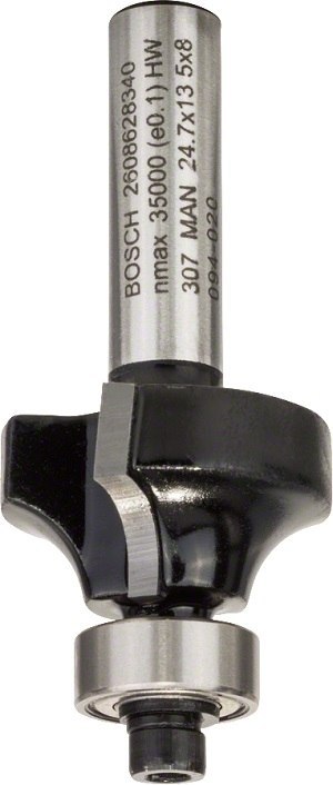 FREZ DO ZAOKRĄGLEŃ Z ŁOŻYSKIEM 8*24.7*53MM FREZ DO ZAOKRĄGLEŃ Z ŁOŻYSKIEM 8*24.7*53MM