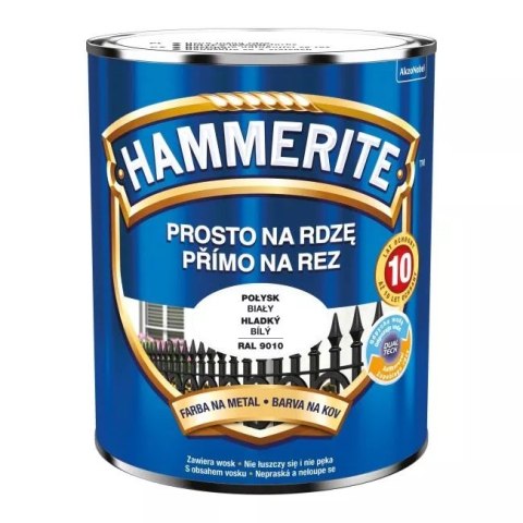 EMALIA HAMMERITE POŁYSK BIAŁY 0,7L EMALIA HAMMERITE POŁYSK BIAŁY 0,7L