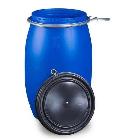 BECZKA PLASTIKOWA 60L Z OBRĘCZĄ BECZKA PLASTIKOWA 60L Z OBRĘCZĄ
