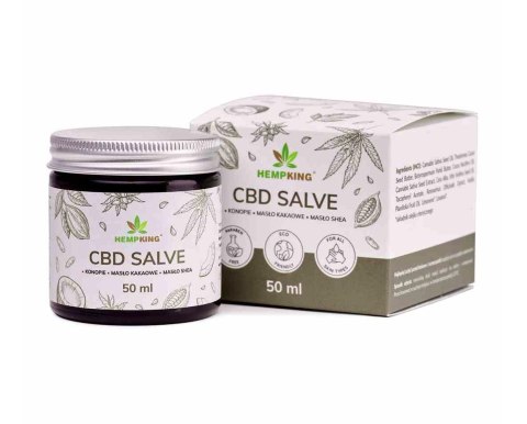CBD Salve - maść konopna 50ml - HEMPKING CBD Salve - maść konopna 50ml - HEMPKING
