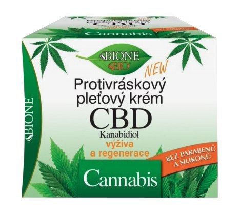 Krem przeciwzmarszczkowy intensywny z CBD - BIONE - 51ml Krem przeciwzmarszczkowy intensywny z CBD - BIONE - 51ml