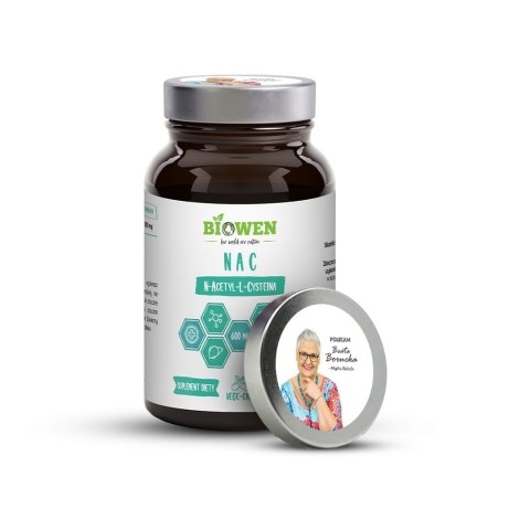 NAC 600 mg - 100 kapsułek - BIOWEN NAC 600 mg - 100 kapsułek - BIOWEN