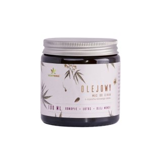 Olejowy mus do ciała - RÓŻOWY LOTOS - 100ml - HEMPKING