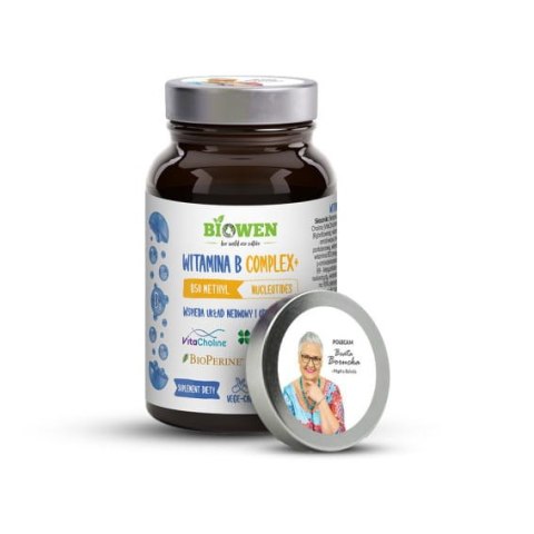Witamina B Complex + 90 kapsułek - BIOWEN Witamina B Complex + 90 kapsułek - BIOWEN