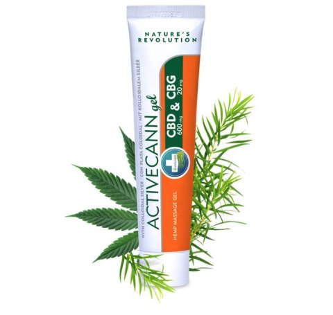 Żel konopny ActiveCann CBD + CBG - 75 ml - Annabis Żel konopny ActiveCann CBD + CBG - 75 ml - Annabis