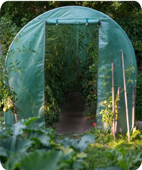 Tunel ogrodowy 2x3,5 m (7m2) Plonos