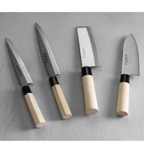 Nóż japoński SASHIMI z drewnianą rączką 210 mm - Hendi 845059 Nóż japoński SASHIMI z drewnianą rączką 210 mm - Hendi 845059