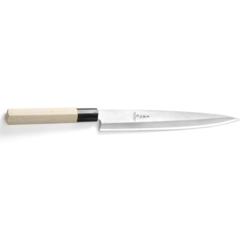 Nóż japoński SASHIMI z drewnianą rączką 240 mm - Hendi 845042 Nóż japoński SASHIMI z drewnianą rączką 240 mm - Hendi 845042