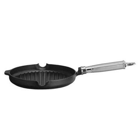 Patelnia żeliwna do grillowania - śr. 250 mm - Hendi 629925 Patelnia żeliwna do grillowania - śr. 250 mm - Hendi 629925