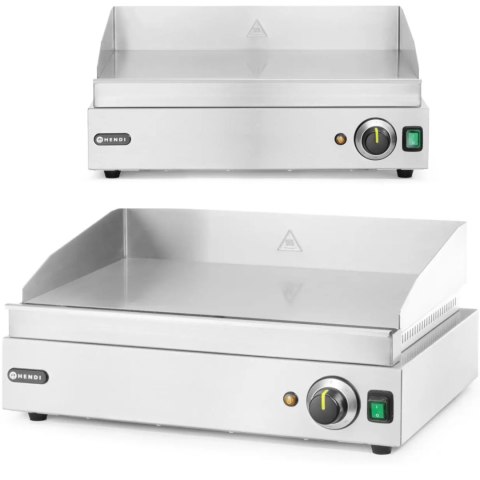 Płyta grzewcza grillowa Profi Line gładka do pracy ciągłej 2400W - Hendi 203149 Płyta grzewcza grillowa Profi Line gładka do pracy ciągłej 2400W - Hendi 203149