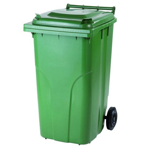 Pojemnik kubeł na odpady i śmieci ATESTY Europlast Austria - zielony 240L Pojemnik kubeł na odpady i śmieci ATESTY Europlast Austria - zielony 240L