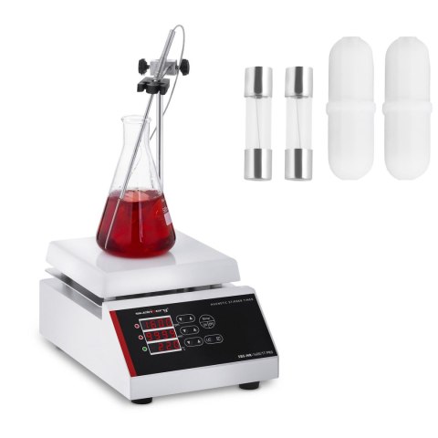 Mieszadło magnetyczne laboratoryjne 220deg;C timer + mieszadełka Mieszadło magnetyczne laboratoryjne 220deg;C timer + mieszadełka