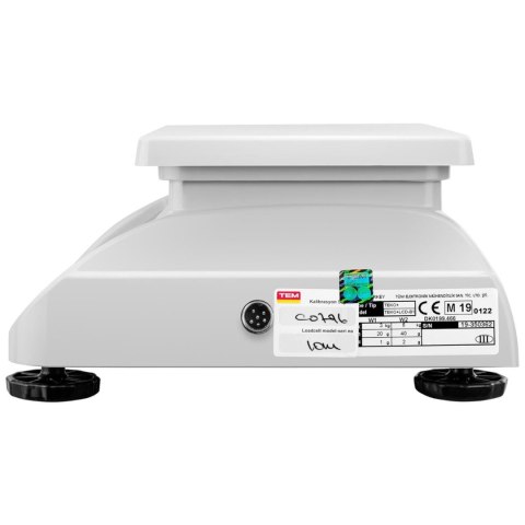 Waga stołowa 2 platformy interfejs RS232 6 kg / 2g LCD M LEGALIZACJA Waga stołowa 2 platformy interfejs RS232 6 kg / 2g LCD M LEGALIZACJA