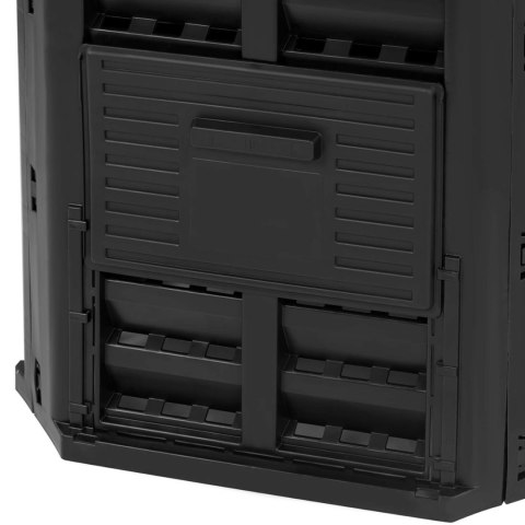 Kompostownik ogrodowy na odpadki organiczne 68 x 68 x 84 cm 360 l Kompostownik ogrodowy na odpadki organiczne 68 x 68 x 84 cm 360 l