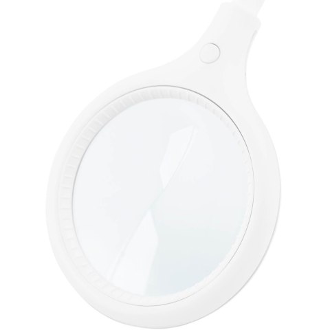 Lampa kosmetyczna warsztatowa powiększająca 5 dioptrii 30x LED śr. 125 mm Lampa kosmetyczna warsztatowa powiększająca 5 dioptrii 30x LED śr. 125 mm