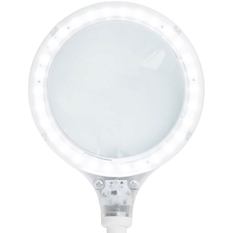 Lampa kosmetyczna warsztatowa powiększająca 5 dioptrii 30x LED śr. 125 mm Lampa kosmetyczna warsztatowa powiększająca 5 dioptrii 30x LED śr. 125 mm