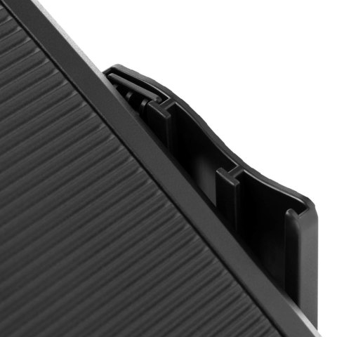 Podnóżek biurowy ergonomiczny z regulacją wysokości 9-15 cm Podnóżek biurowy ergonomiczny z regulacją wysokości 9-15 cm