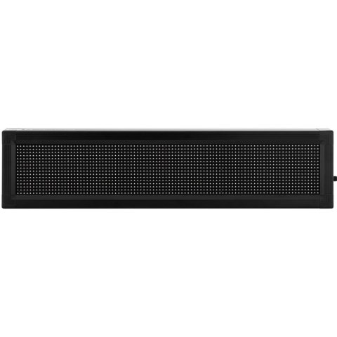 Reklama tablica świetlna 96 x 16 kolorowe diody LED 67 x 19 cm Reklama tablica świetlna 96 x 16 kolorowe diody LED 67 x 19 cm