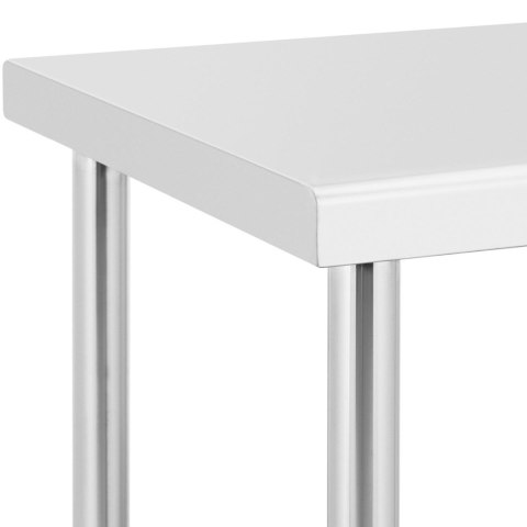 Stół metalowy gastronomiczny na kółkach z półką STAL 60 x 120 cm Stół metalowy gastronomiczny na kółkach z półką STAL 60 x 120 cm