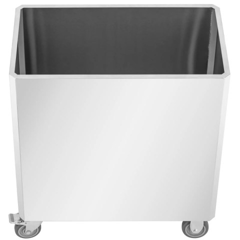 Wózek pojemnik na mąkę produkty sypkie 18 l 70.5 x 40.5 x 79 cm Wózek pojemnik na mąkę produkty sypkie 18 l 70.5 x 40.5 x 79 cm