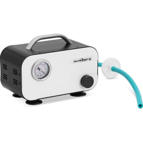 Pompa próżniowa laboratoryjna z manometrem bezolejowa 15 l/min 30 W Pompa próżniowa laboratoryjna z manometrem bezolejowa 15 l/min 30 W
