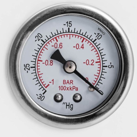 Pompa próżniowa laboratoryjna z manometrem bezolejowa 15 l/min 30 W Pompa próżniowa laboratoryjna z manometrem bezolejowa 15 l/min 30 W