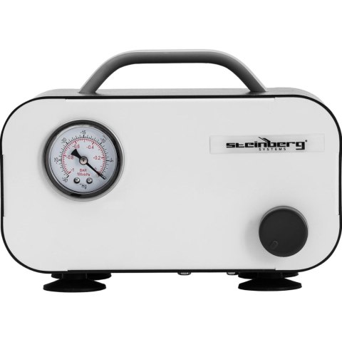 Pompa próżniowa laboratoryjna z manometrem bezolejowa 15 l/min 30 W Pompa próżniowa laboratoryjna z manometrem bezolejowa 15 l/min 30 W