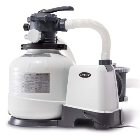 Pompa filtrująca piaskowa 10500 l/h INTEX 26648 + 50 kg piasku Pompa filtrująca piaskowa 10500 l/h INTEX 26648 + 50 kg piasku