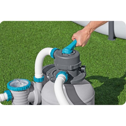 Pompa piaskowa 8327 l/h Bestway 58499 +piasek 25kg