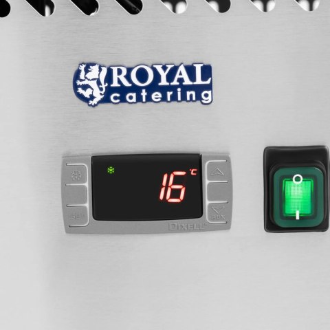 Stół chłodniczy z blatem roboczym 2 komory 2 szuflady -2-10 C 417 l 275 W Stół chłodniczy z blatem roboczym 2 komory 2 szuflady -2-10 C 417 l 275 W