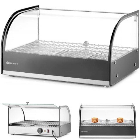 Witryna grzewcza do ekspozycji ciepłych potraw 1 x GN1/1 400W - Hendi 273982 Witryna grzewcza do ekspozycji ciepłych potraw 1 x GN1/1 400W - Hendi 273982