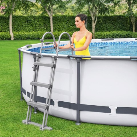 Basen ogrodowy stelażowy 366 x 100 cm 17w1 Bestway 56418
