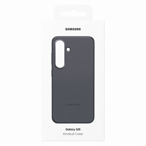 Etui plecki z ekoskóry Samsung KindSuit Case do Samsung Galaxy S25 - czarne Etui plecki z ekoskóry Samsung KindSuit Case do Samsung Galaxy S25 - czarne