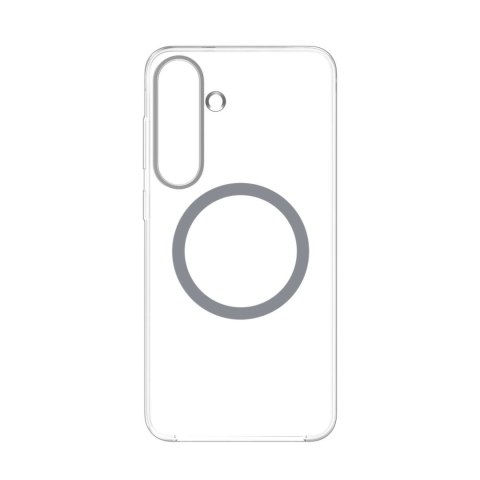 Etui silikonowe Samsung Clear Magnet Case z ringiem magnetycznym do Samsung Galaxy S25+ - przezroczyste Etui silikonowe Samsung Clear Magnet Case z ringiem magnetycznym do Samsung Galaxy S25+ - przezroczyste