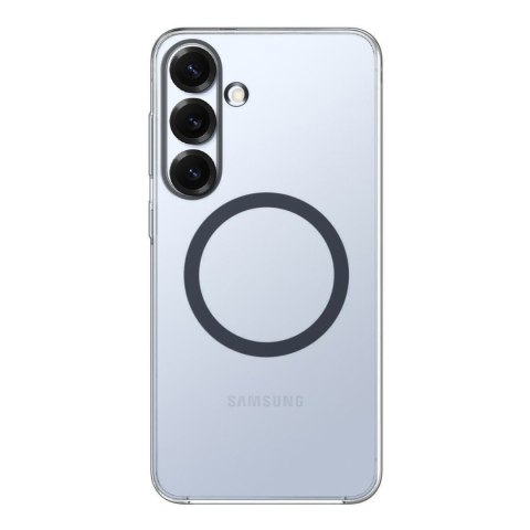 Etui silikonowe Samsung Clear Magnet Case z ringiem magnetycznym do Samsung Galaxy S25+ - przezroczyste Etui silikonowe Samsung Clear Magnet Case z ringiem magnetycznym do Samsung Galaxy S25+ - przezroczyste