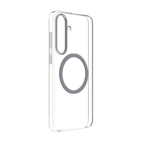 Etui silikonowe Samsung Clear Magnet Case z ringiem magnetycznym do Samsung Galaxy S25+ - przezroczyste Etui silikonowe Samsung Clear Magnet Case z ringiem magnetycznym do Samsung Galaxy S25+ - przezroczyste