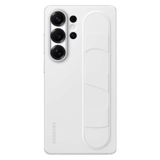 Etui silikonowe Samsung Standing Grip Case z uchwytem podstawką do Samsung Galaxy S25 Ultra - białe