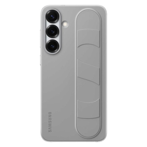 Etui silikonowe Samsung Standing Grip Case z uchwytem podstawką do Samsung Galaxy S25+ - szare