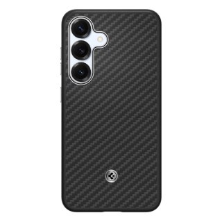 Etui silikonowe Spigen Enzo Aramid MagFit do Samsung Galaxy S25+ - czarne