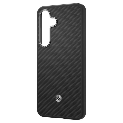 Etui silikonowe Spigen Enzo Aramid MagFit do Samsung Galaxy S25+ - czarne
