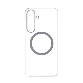 Etui silikonowe plecki Samsung Clear Magnet Case z ringiem magnetycznym do Samsung Galaxy S25 - przezroczyste