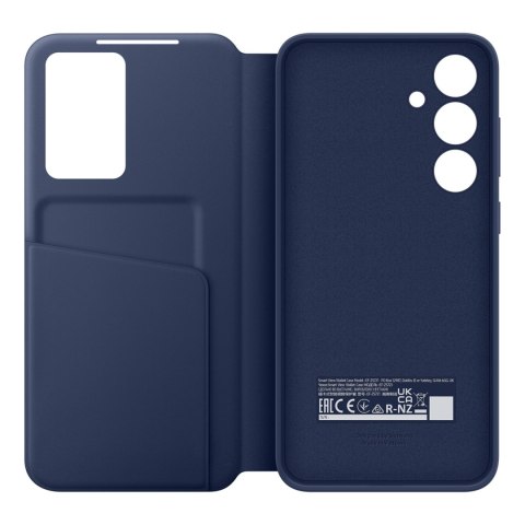 Etui z klapką Samsung Smart View Wallet do Samsung Galaxy S24 FE - niebieskie