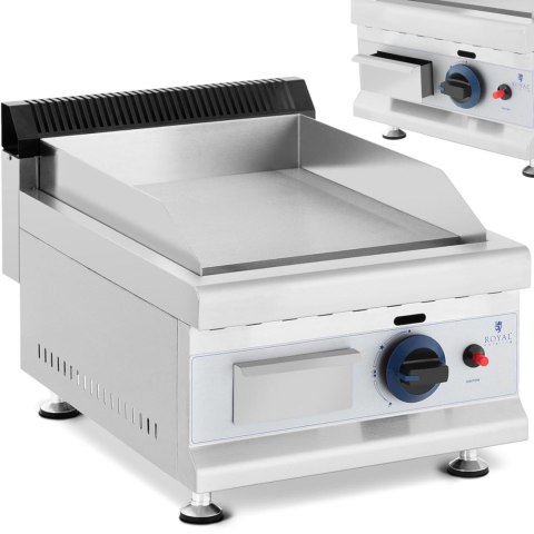 Grill gazowy gładki nastawny na gaz Propan-Butan 0,05 bar 35 x 40 cm 3000 W Grill gazowy gładki nastawny na gaz Propan-Butan 0,05 bar 35 x 40 cm 3000 W