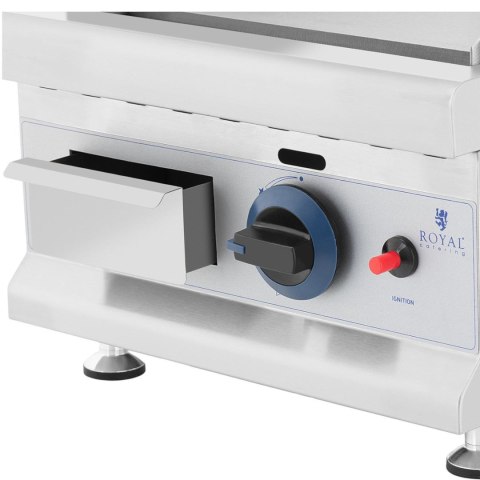 Grill gazowy gładki nastawny na gaz Propan-Butan 0,05 bar 35 x 40 cm 3000 W Grill gazowy gładki nastawny na gaz Propan-Butan 0,05 bar 35 x 40 cm 3000 W