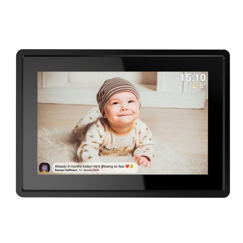 Ramka cyfrowa do zdjęć PFF-1021B 10.1'' 16 GB Wi-Fi microSD - czarna Ramka cyfrowa do zdjęć PFF-1021B 10.1'' 16 GB Wi-Fi microSD - czarna